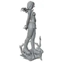 Miniatura modelo GK gris DIY, sin pintar y sin montar