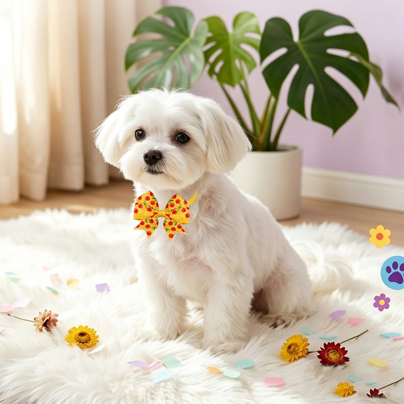 Lazos ajustables para perros y gatos con corbata canina - imagen 2