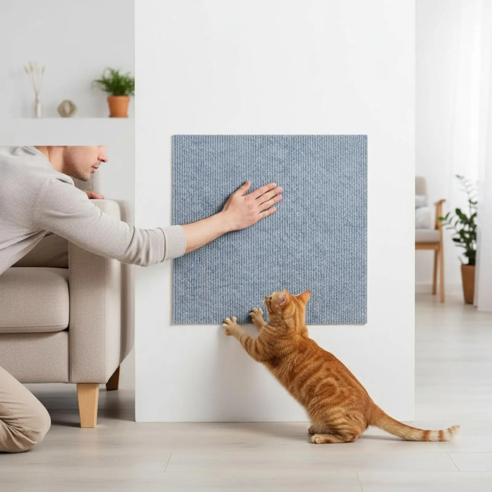 Protector de muebles para gatos: almohadilla antiarañazos resistente - imagen 2