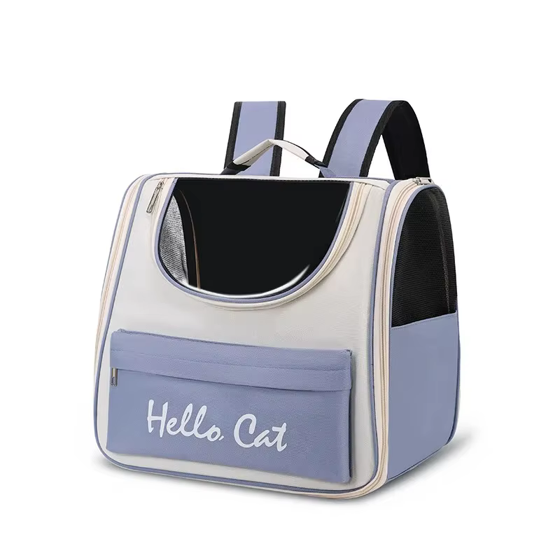 Mochila transparente transpirable para gatos y perros pequeños - imagen 4