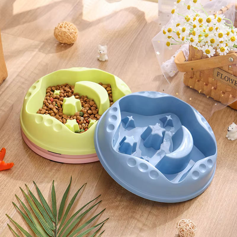 Comedero de alimentación lenta antiahogo para perro y gato - imagen 4