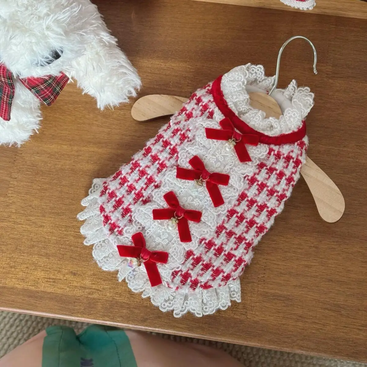 Suéter de felpa para perro pequeño