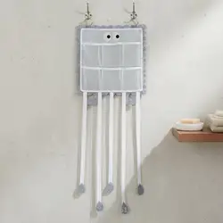 Organizador colgante para accesorios de pelo – Ahorro de espacio con perchas y pinzas