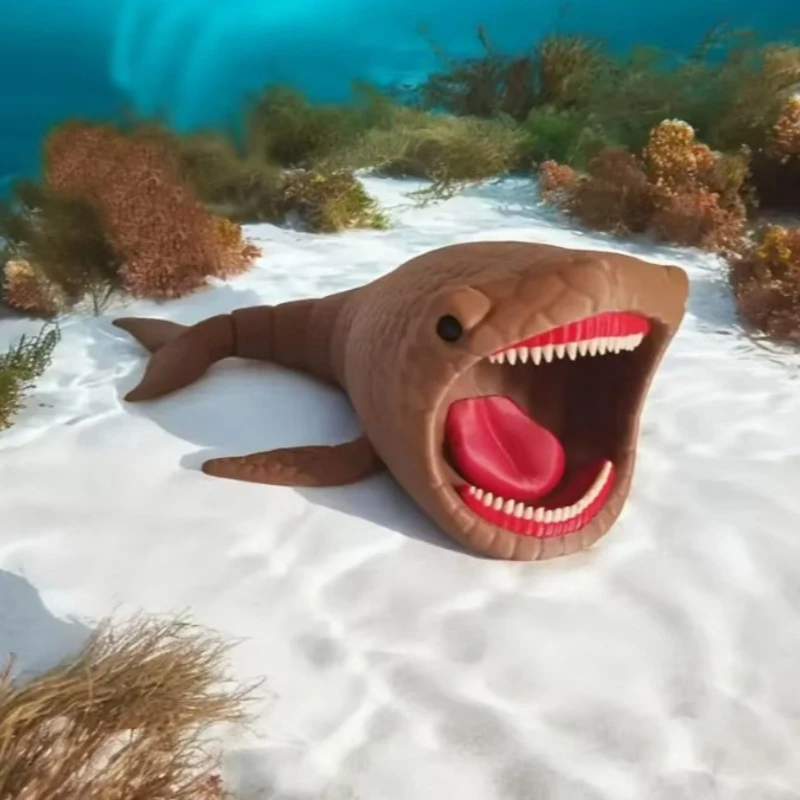 Figura de acción articulada 3D de monstruo marino profundo - imagen 3