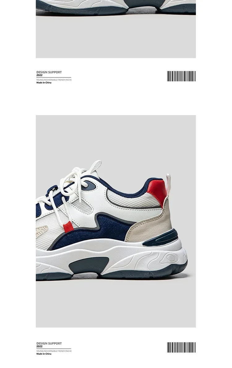 Zapatillas deportivas para hombre en uso cotidiano
