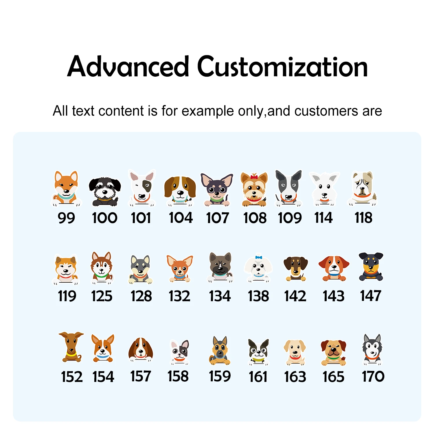 PAWFECT etiqueta en arnés ejemplo