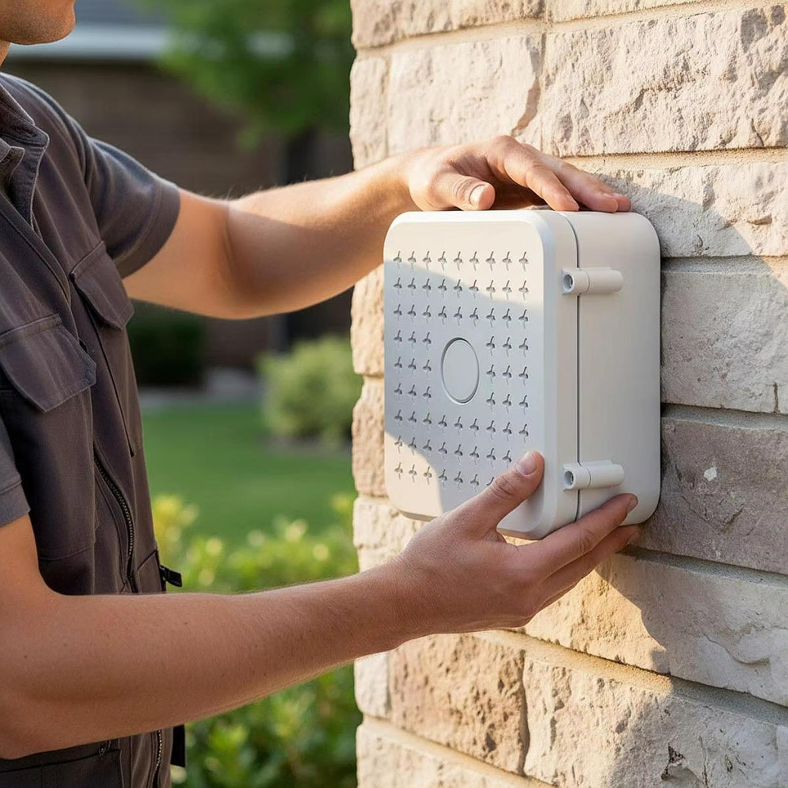 Caja eléctrica impermeable con tapa para cables, gatos y perros - imagen 3