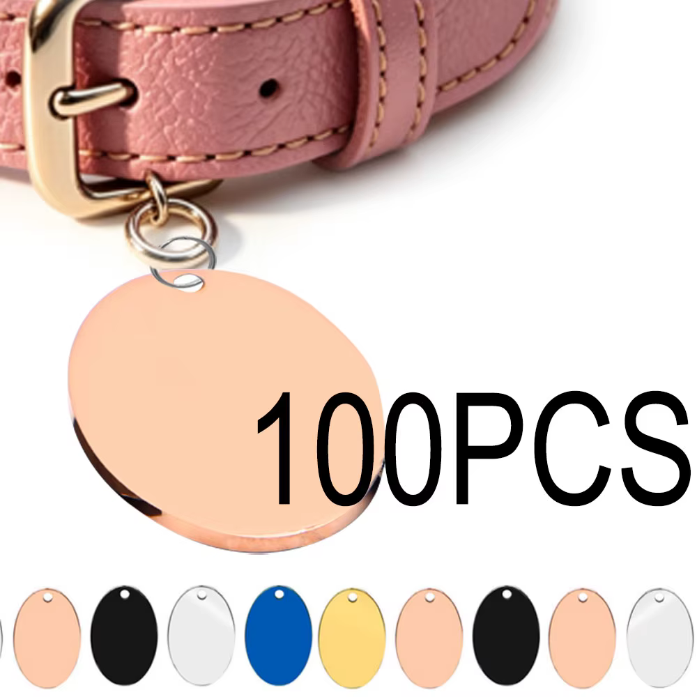 Placas identificativas de metal con grabado láser para perros y gatos - imagen 4