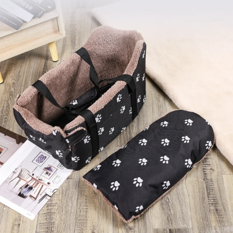 Transportín portátil para gatos y perros pequeños con cama cómoda - imagen 5