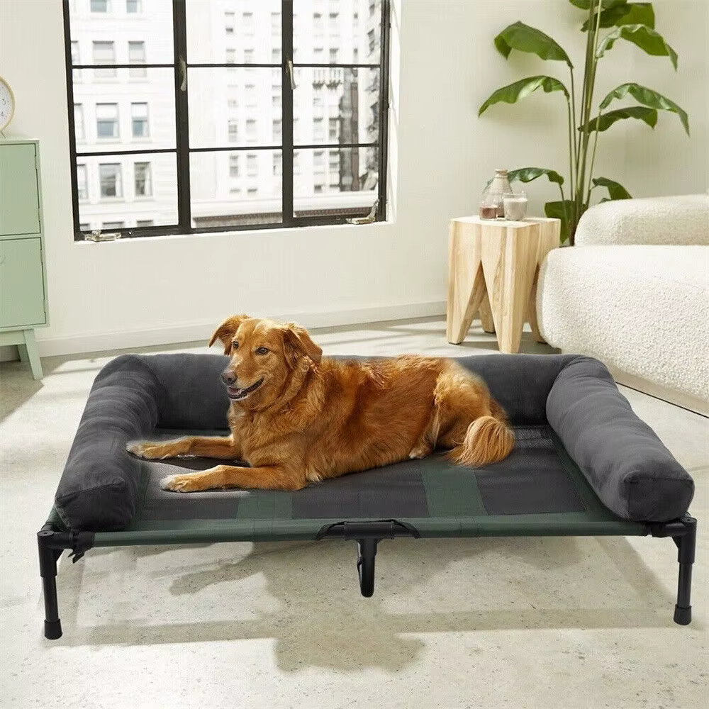 Cama elevada transpirable para perros grandes XXL – exterior - imagen 2