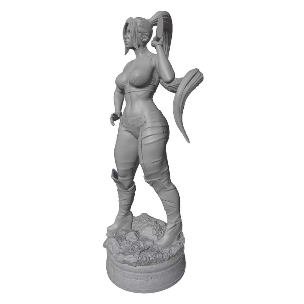 Figura de modelo impresa en 3D DIY sin pintar, sin montar - imagen 3