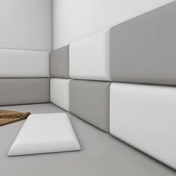 Pegatinas anticolisión de pared 3D suaves para gatos y perros