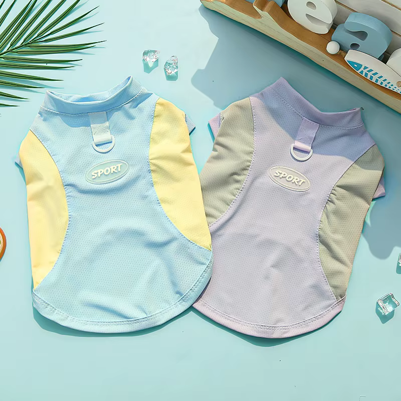 Chaleco de malla para perro Bichón y gato – Ropa fresca - imagen 3
