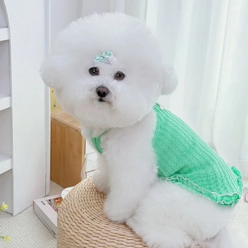 Vestido para gato estilo princesa en morado
