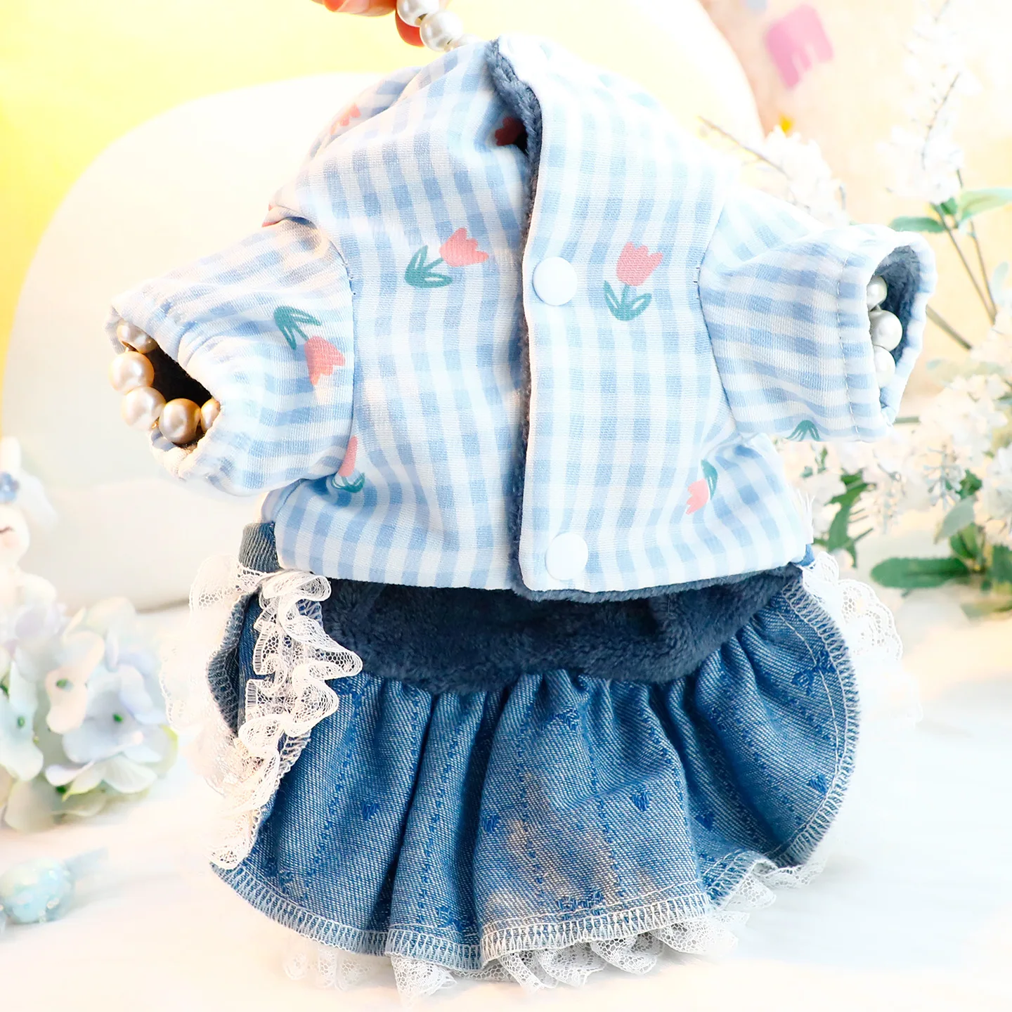 Vestido de invierno para perro pequeño, ideal para Chihuahua - imagen 5