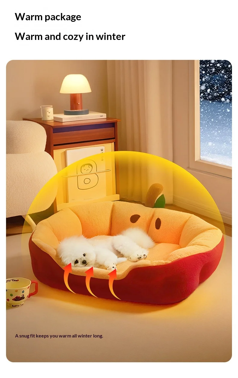 Cama acogedora para mascotas pequeñas
