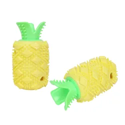 Juguete piña antilamidos para perros pequeños – Dental y resistente