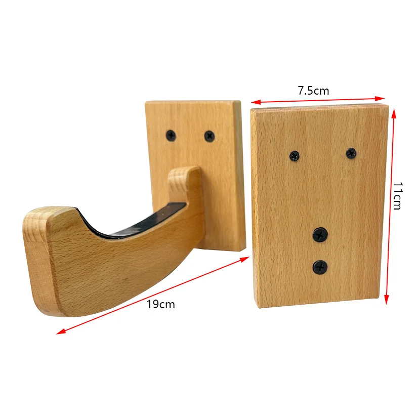 Vista lateral del soporte de pared para tablas SUP