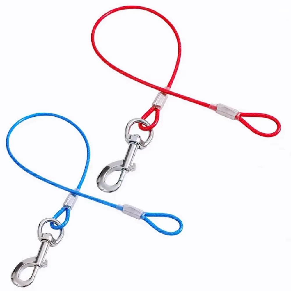 Correa extensible resistente a mordidas para perros – Acero inoxidable - imagen 3