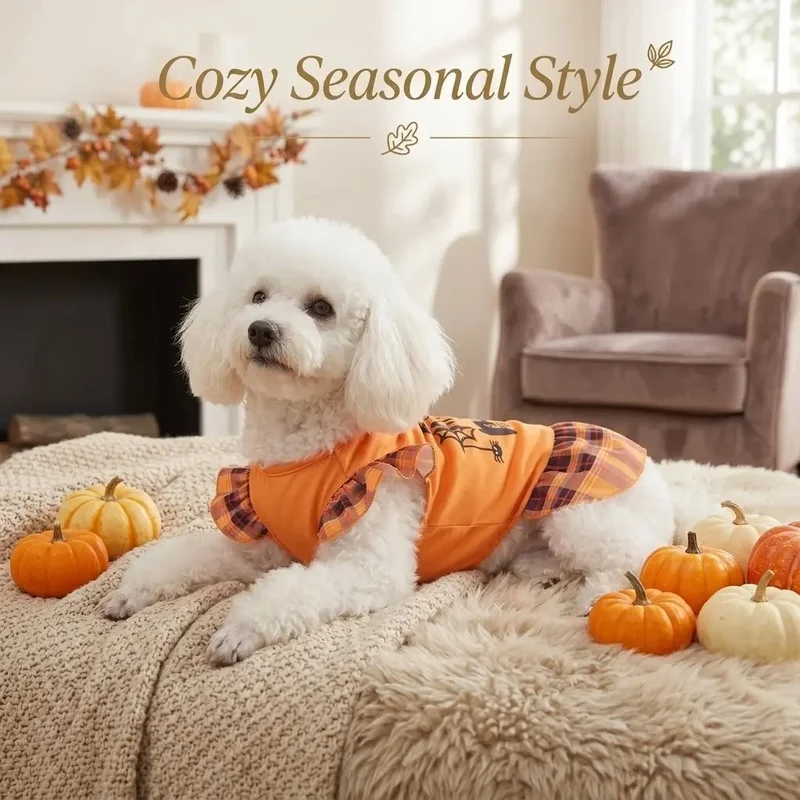 Disfraz Halloween Tutú Little Miss Boo para Perros y Gatos - imagen 4