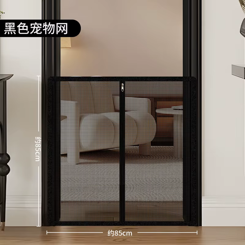 Barrera para gatos y cachorros sin taladro – Puerta antiescape - imagen 2