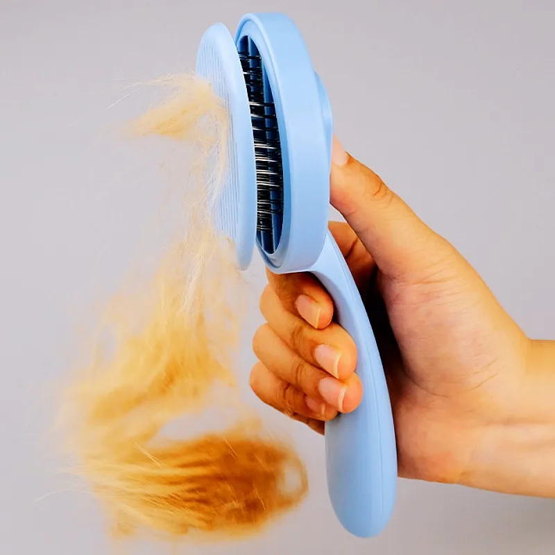 Cepillo automático para gatos y perros con limpieza y masaje - imagen 2