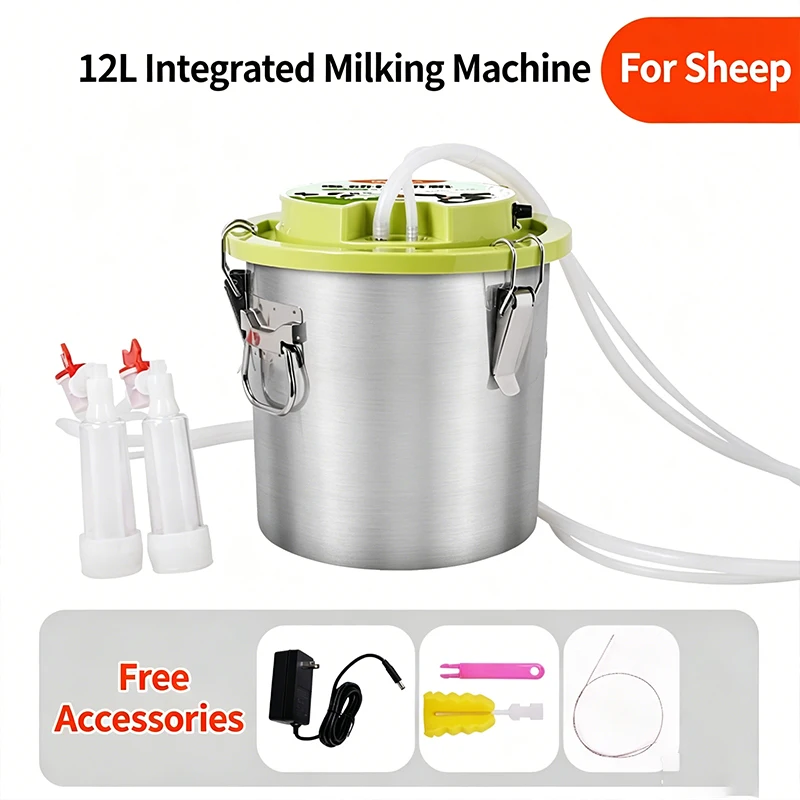 Máquina de ordeño eléctrica de acero inoxidable para cabras y vacas - imagen 2