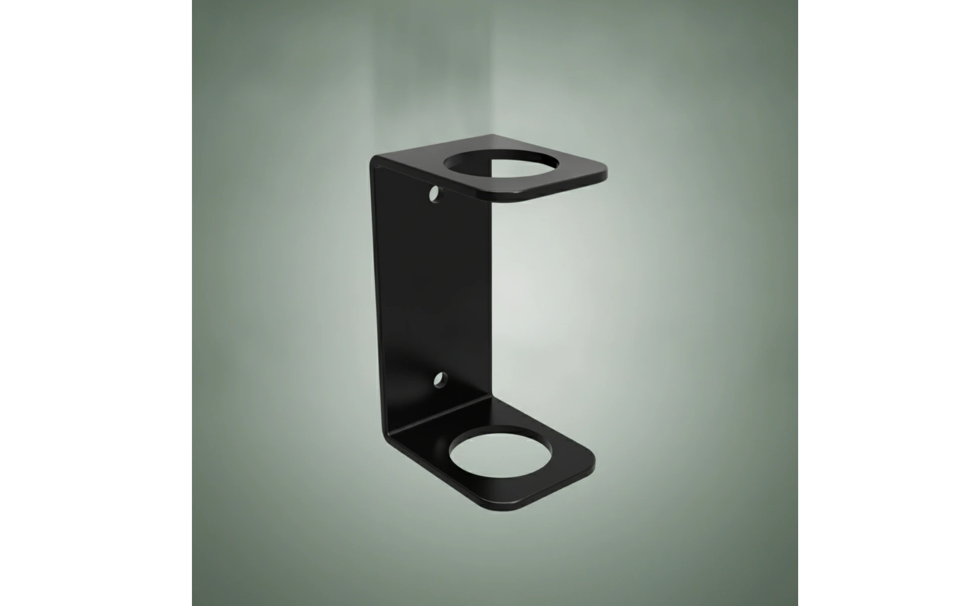 Soporte compacto para barra con diseño en C
