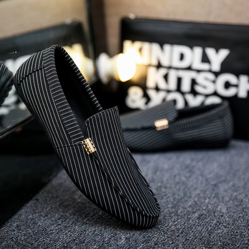 Mocasines de cuero para hombre – Casual, transpirable y ligero