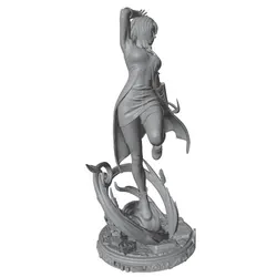 Figura de Resina 1/24 para Pintar – Modelo DIY sin Pintar ni Montar