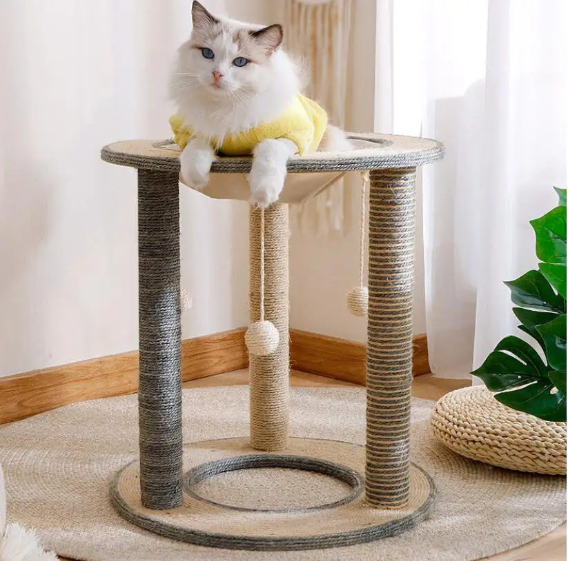 Detalle del protector de sofá para gatos
