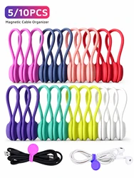 Organizador de cables magnéticos reutilizable – Práctico y útil
