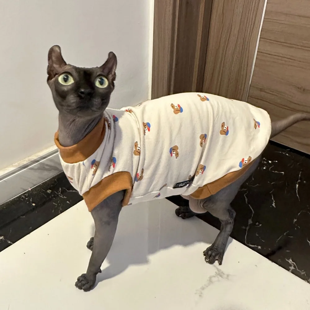 Camiseta Devon Rex detalle lateral