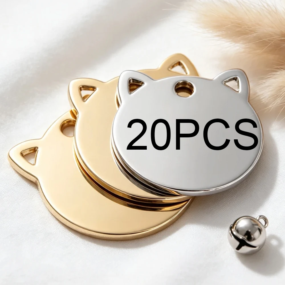 Chapas identificación gatos acero inoxidable grabables y personalizables - imagen 3