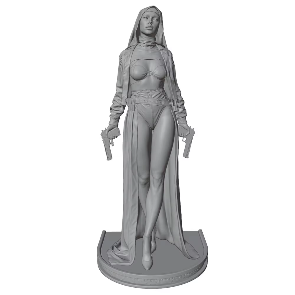 Miniatura de resina 1/24 para juegos de rol y coleccionismo – 75mm - imagen 2