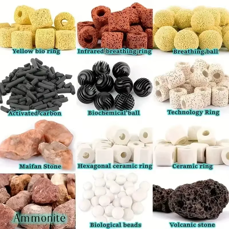 Medio Filtrante para Acuario con Carbón y Anillos de Cerámica - imagen 5