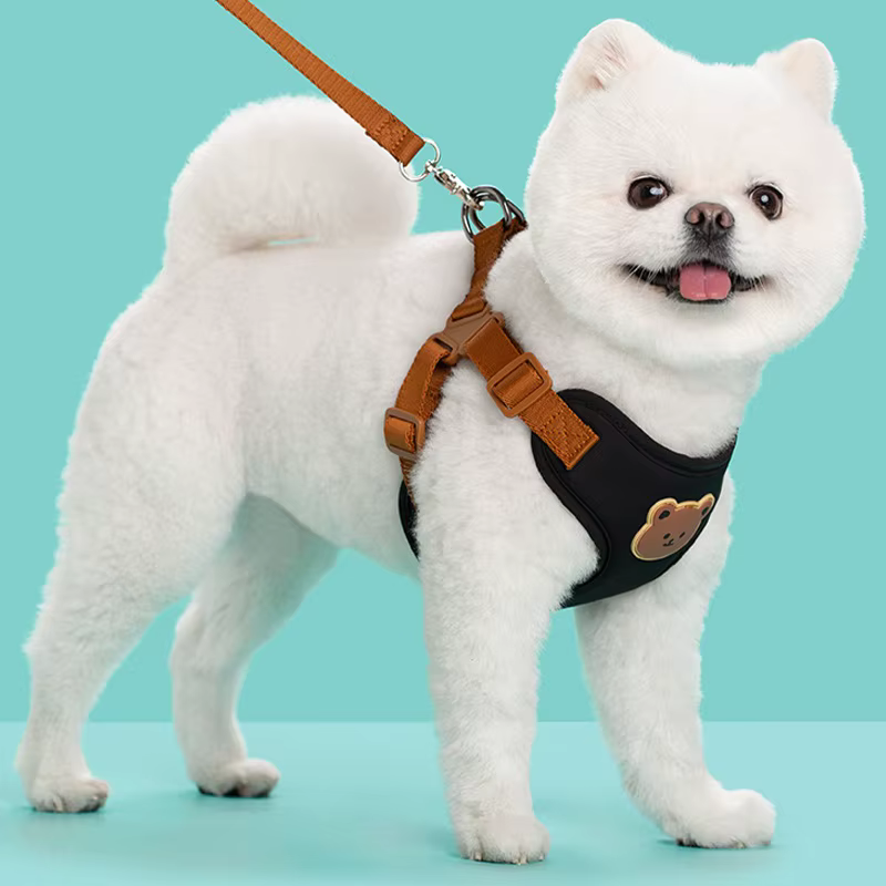 Arnés ajustable con correa para perro y gato – Chaleco de osito - imagen 3