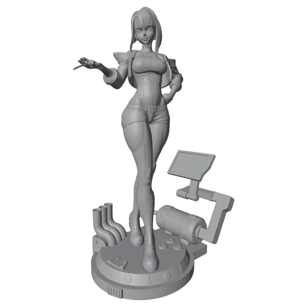 Figura de Resina a Escala 1/24 – Modelo de Colección 75mm DIY - imagen 3