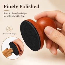 Cortauñas de madera para perros con lima, tabla y suaviza patas