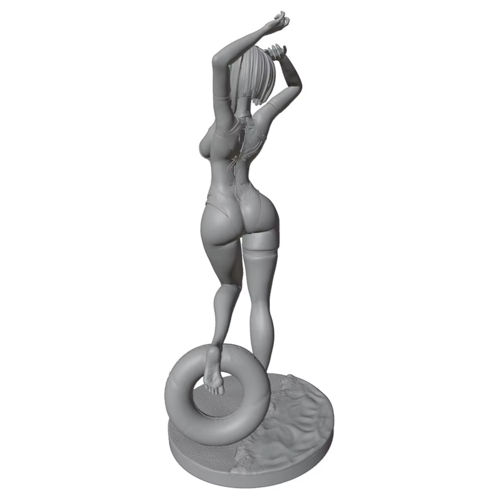 Figura Resina Sexy 1/24 Kit Miniatura GK Sin Montar 75mm - imagen 5