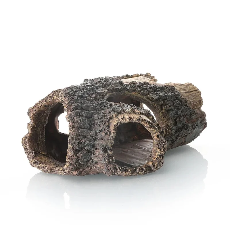 Cueva de resina para acuario – Tronco de árbol para peces y pecera