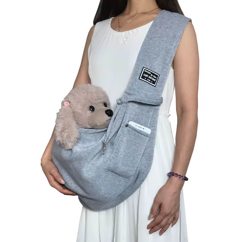 Mochila de transporte transpirable para gatos, bolsa de hombro - imagen 5