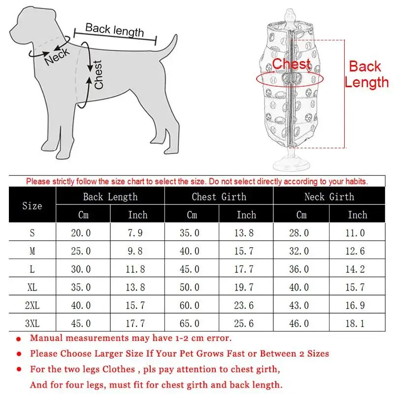 Chaqueta impermeable para perros y gatos 2 patas con estampado - imagen 4