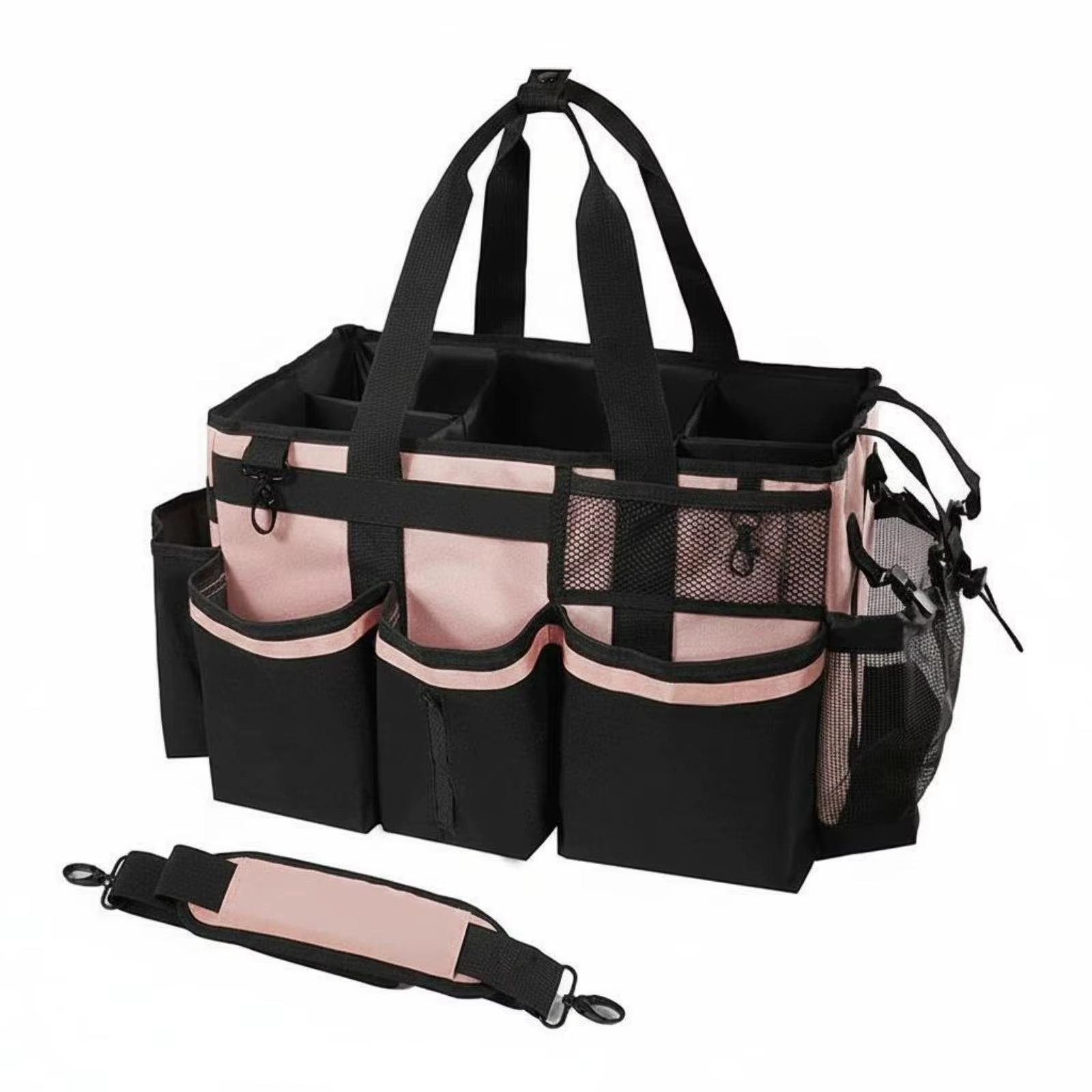 Bolsa organizadora con compartimentos para accesorios de limpieza y coche - imagen 3
