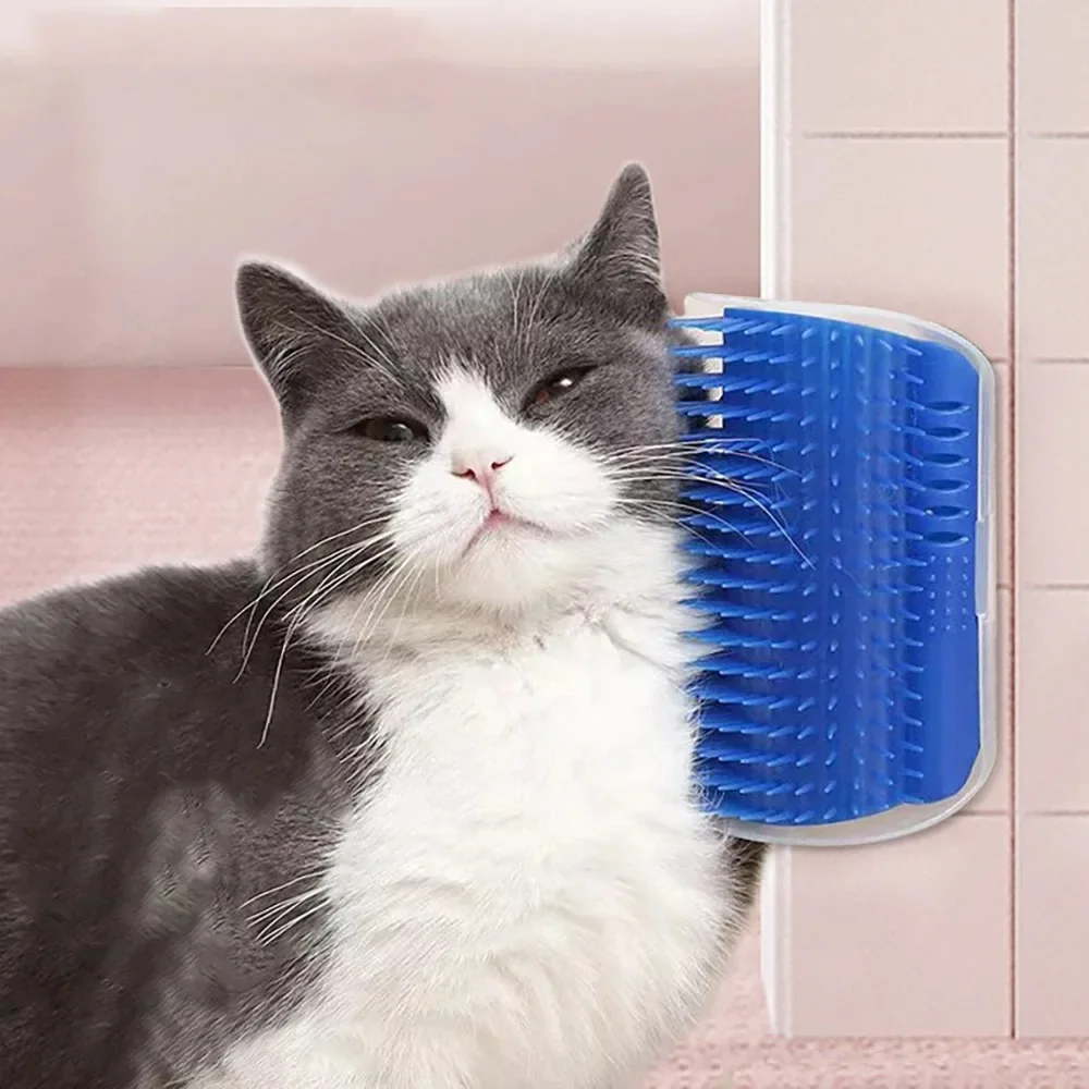Cepillo autocuidado para gatos y mascotas pequeñas