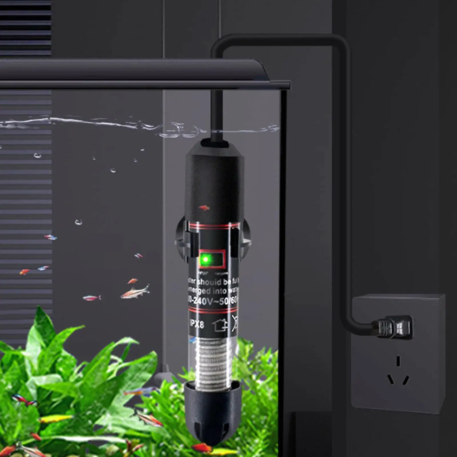 Small Fish Tank Heater USB Winter Keep Warm Intelligent Mini Aquarium Heater