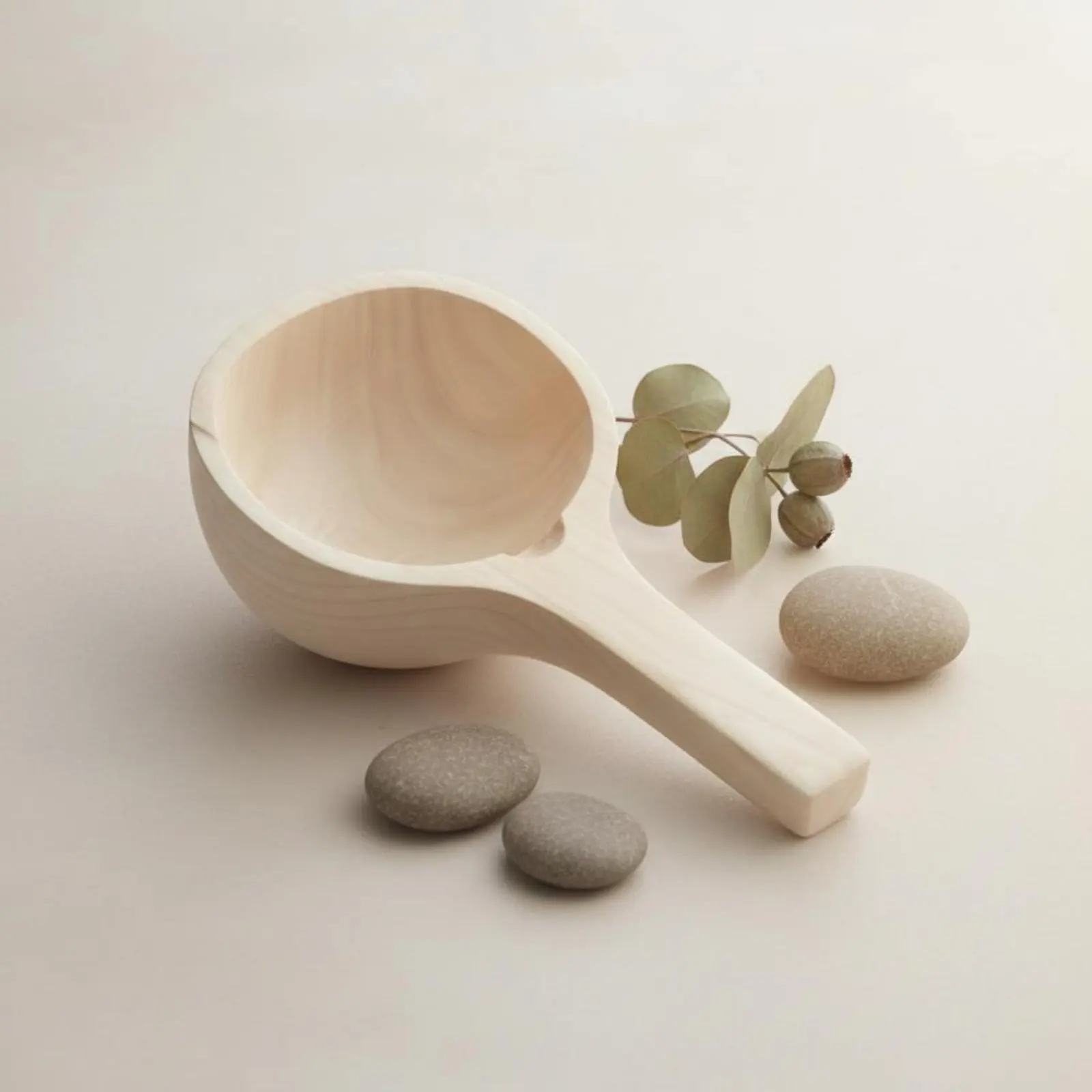 Cucharón de madera para baño aromático: perros y gatos - imagen 3