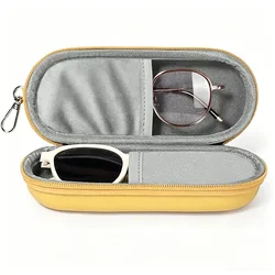 Estuche rígido doble para gafas de sol, portátil y sencillo