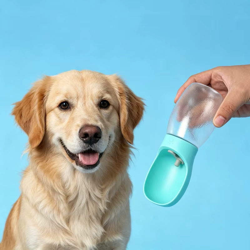 Botella de Agua Portátil para Perros – Bebedero de Viaje Antidesbordamiento - imagen 3