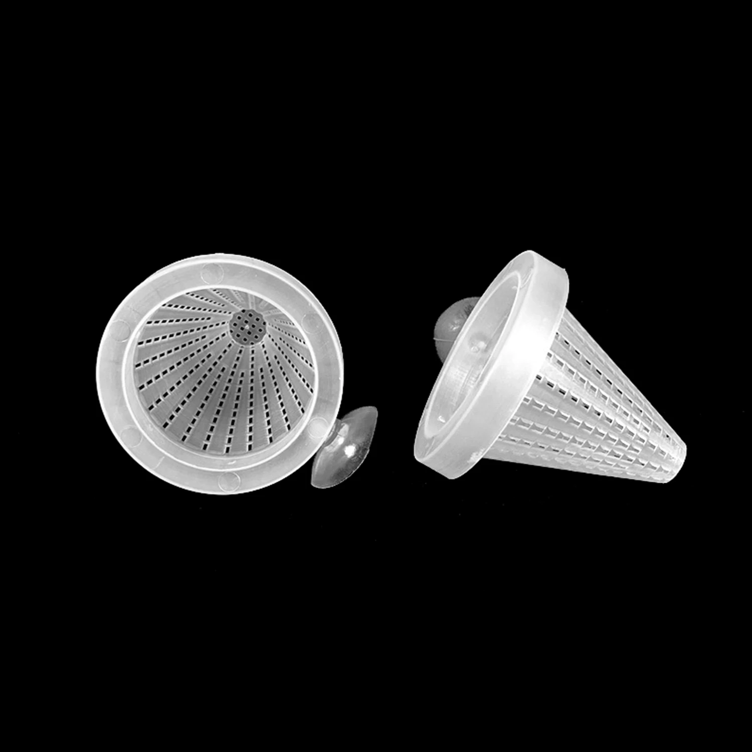 Cono alimentador gusanos rojos para acuario con ventosa - imagen 5